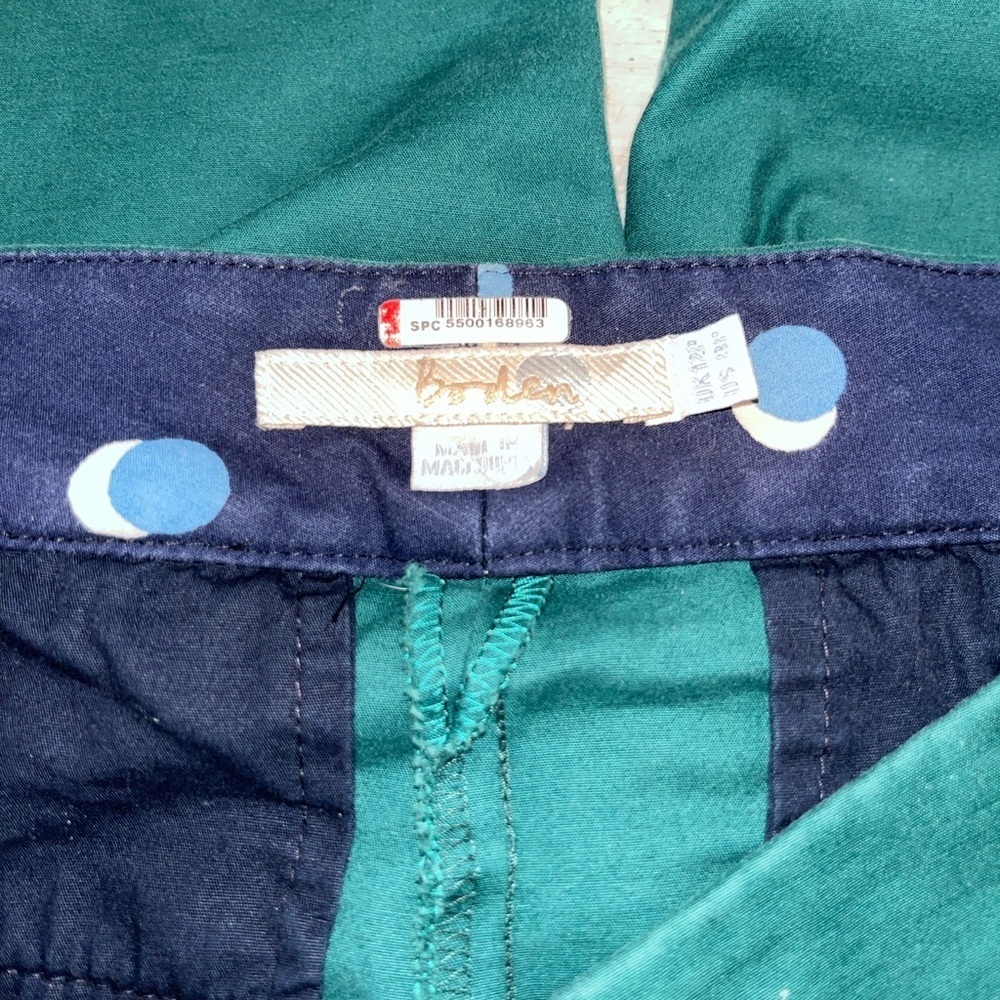 Boden teal/green Richmond 7/8 trousers | size 8p - Picture 7 of 8